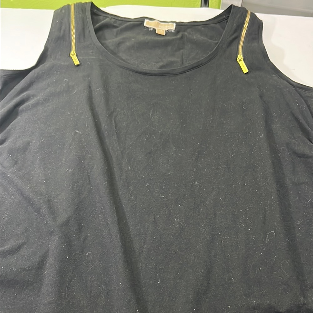 Michael Kors Black Sleeveless Top - Picture 9 of 16